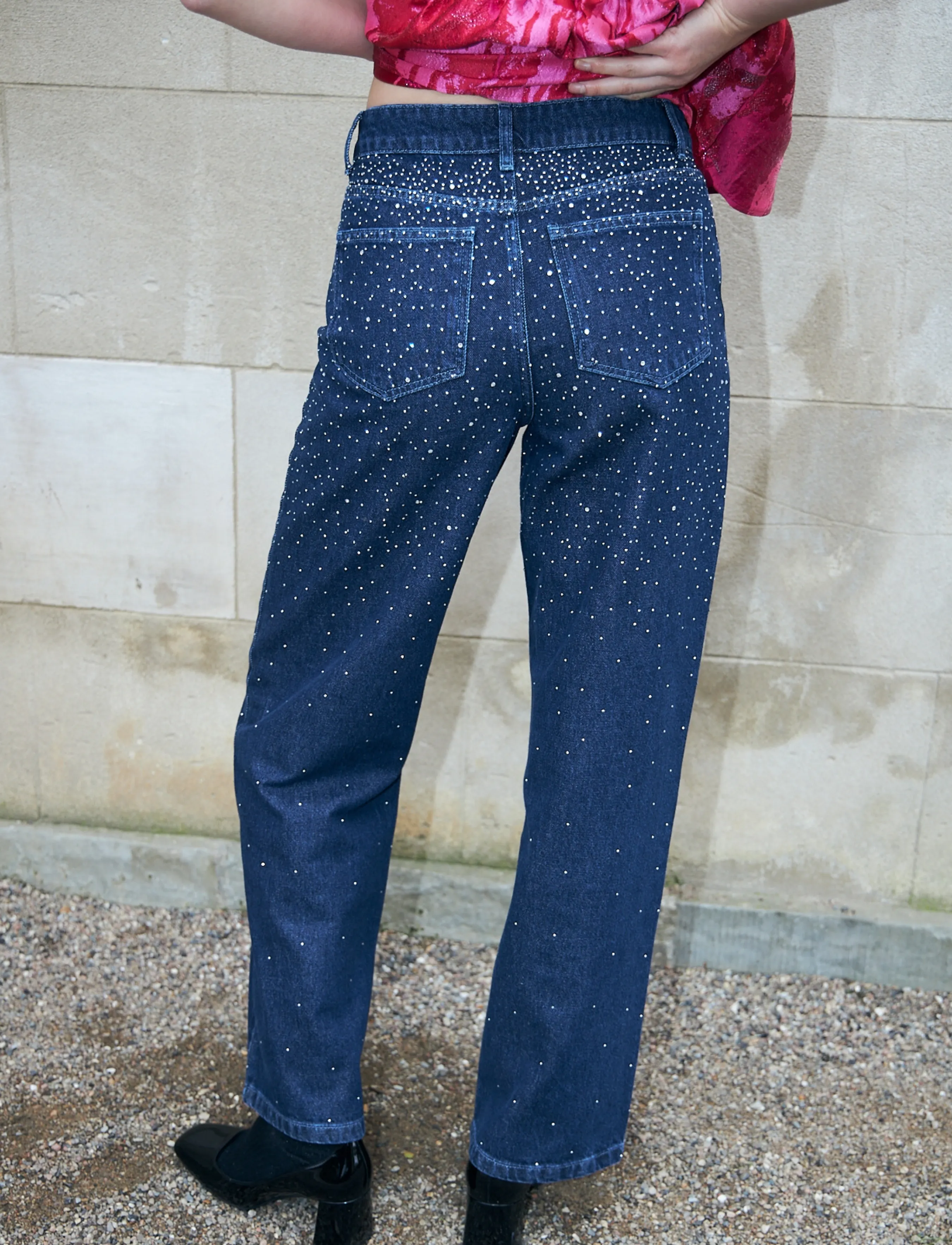 crās - Zandracras Jeans - straight jeans - 7032 dark blue denim - 4
