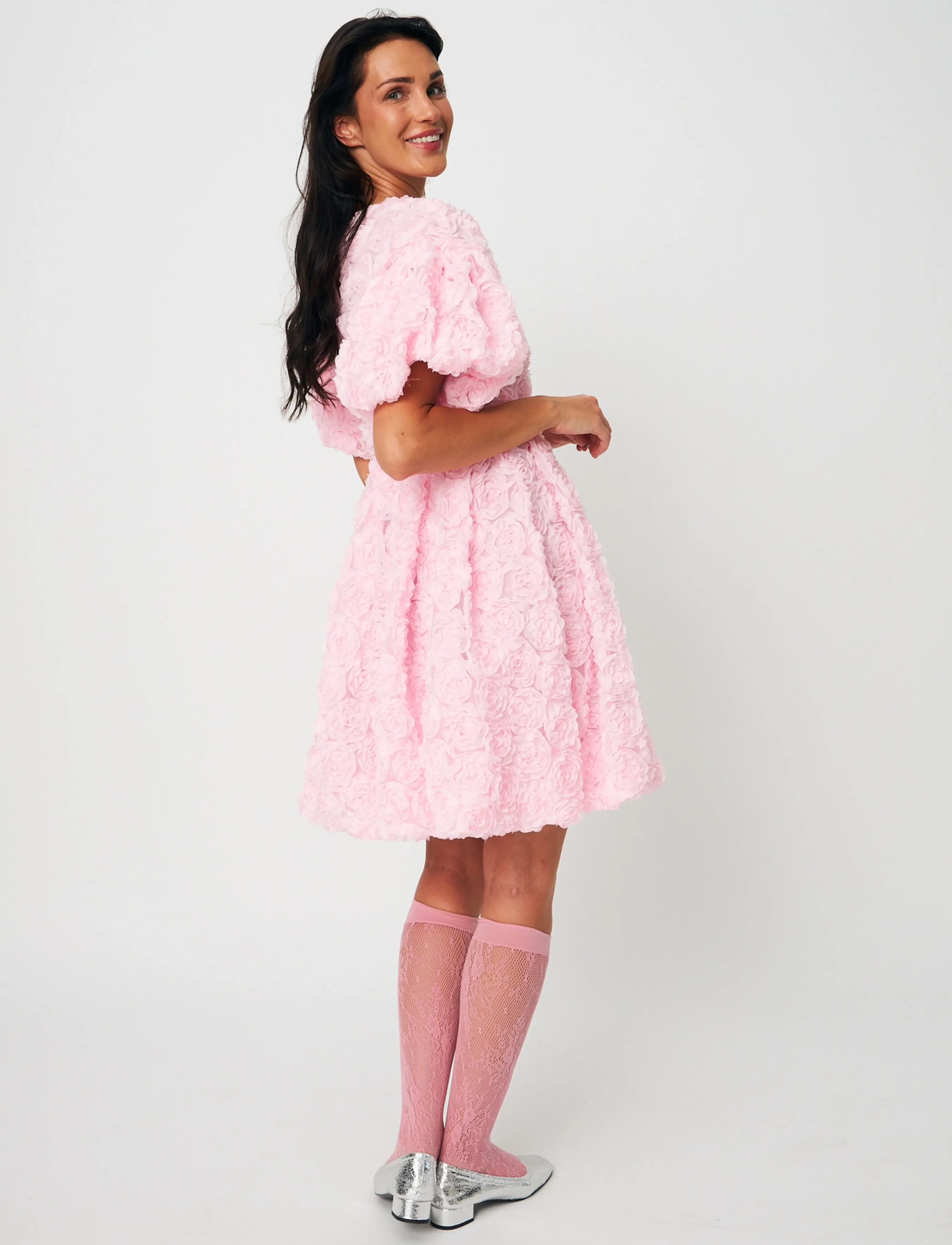 crās - Alayacras Dress - partykleider - pink - 5