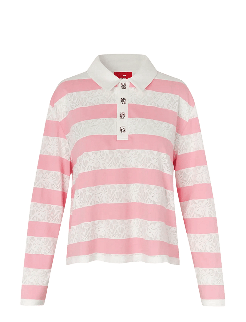 crās - Beacras Blouse - langärmlige blusen - rose creme stripe - 1