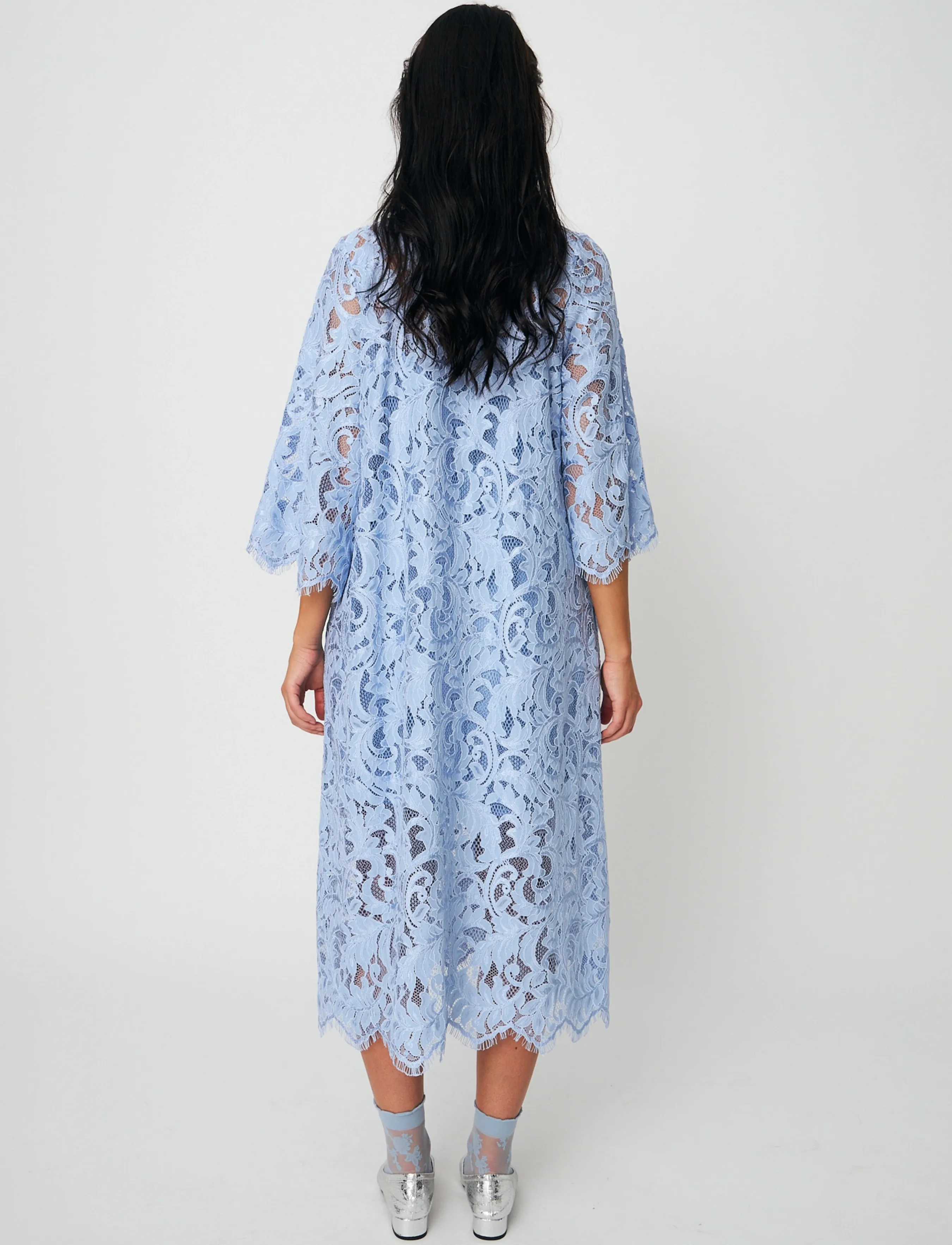 crās - Beckiecras Dress - pitskleidid - dusty light blue - 3