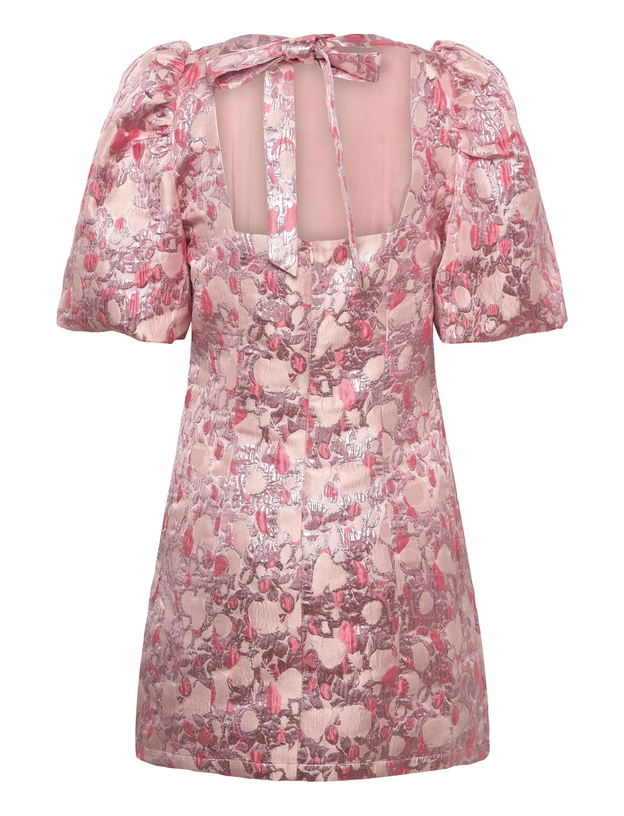 crās - Chrissycras Dress - festkjoler - metallic pink - 2