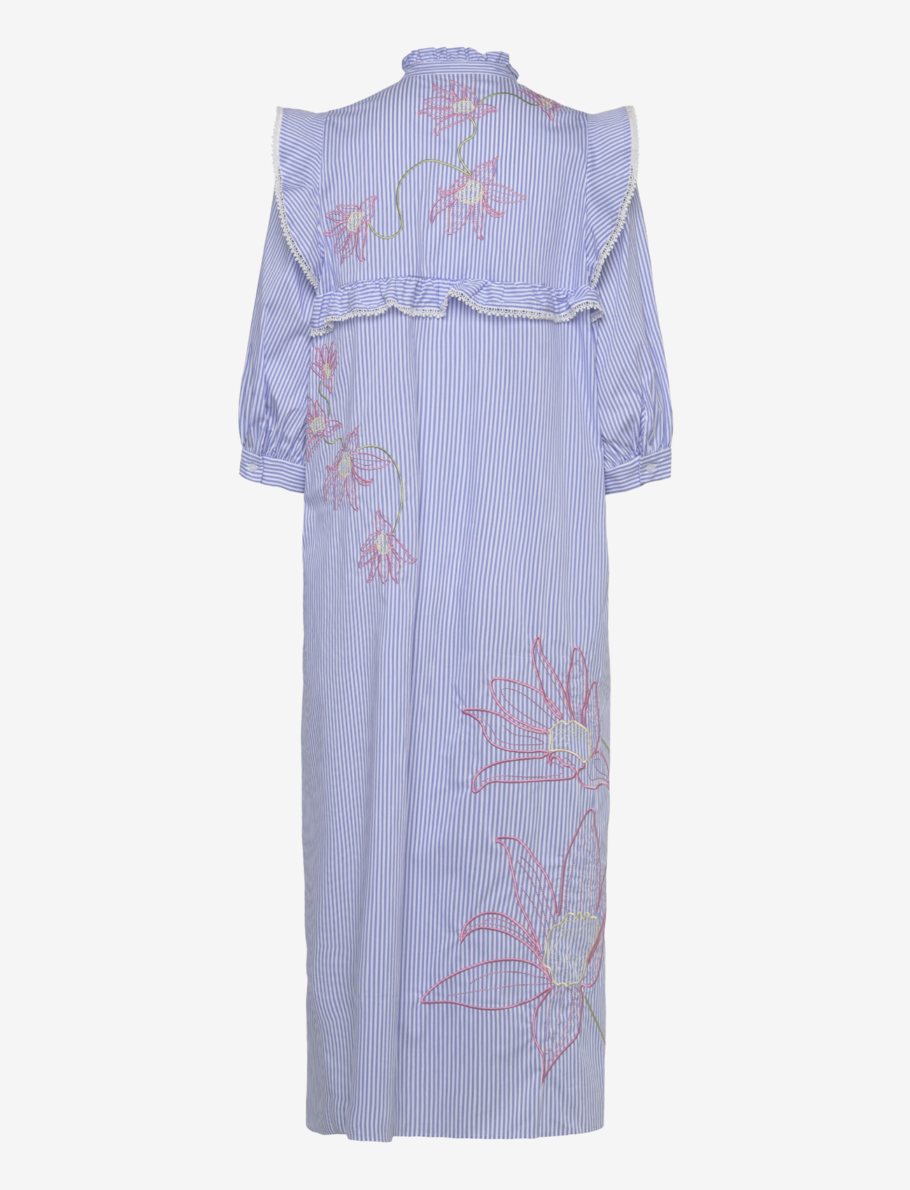crās - Codycras Dress - shirt dresses - light blue stripe - 2