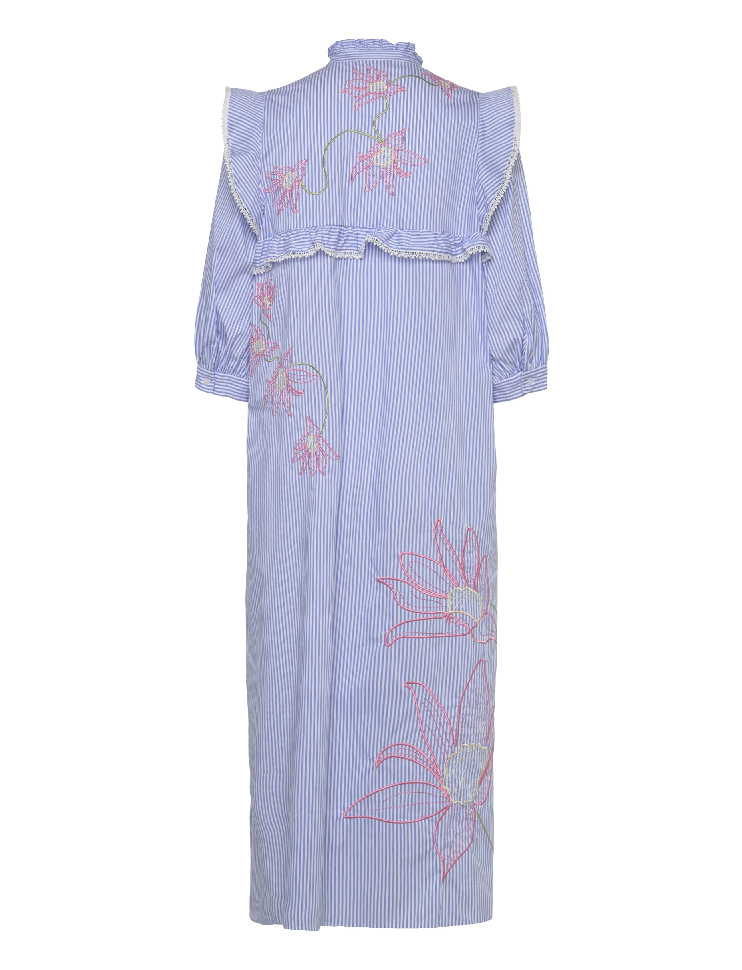 crās - Codycras Dress - hemdkleider - light blue stripe - 2