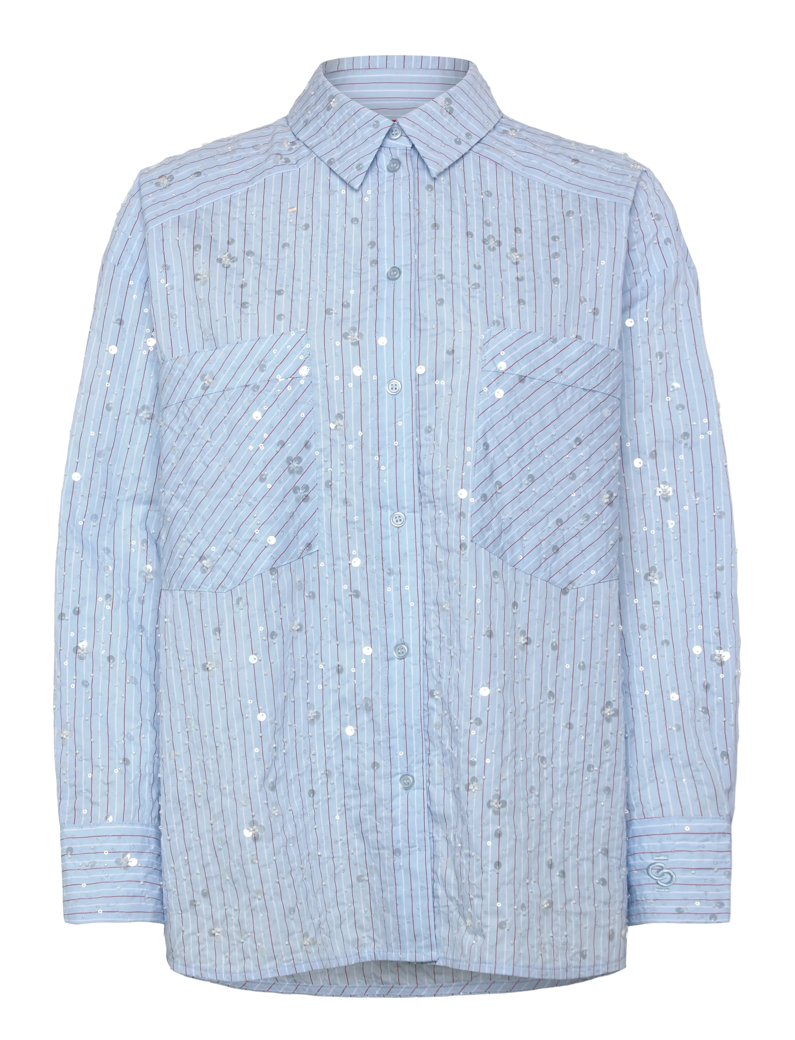 crās Elliecras Shirt - Bluser & Skjorter - BLUE MULTI STRIPE / blue
