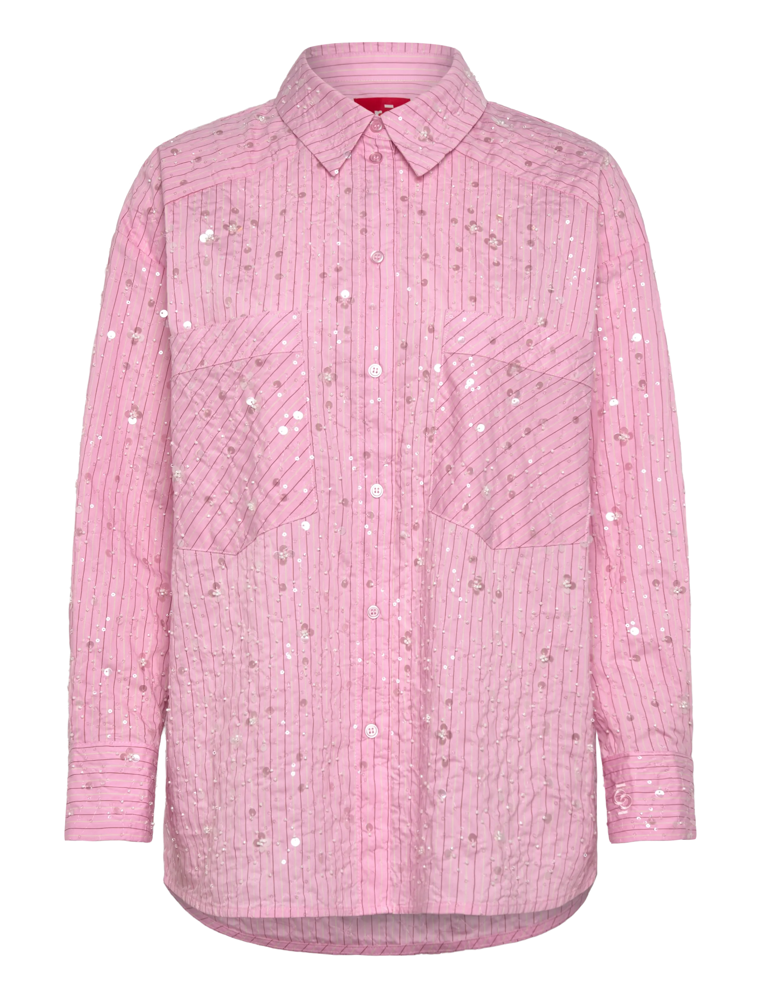 crās Elliecras Shirt - Cras - PINK MULTI STRIPE / pink/rose