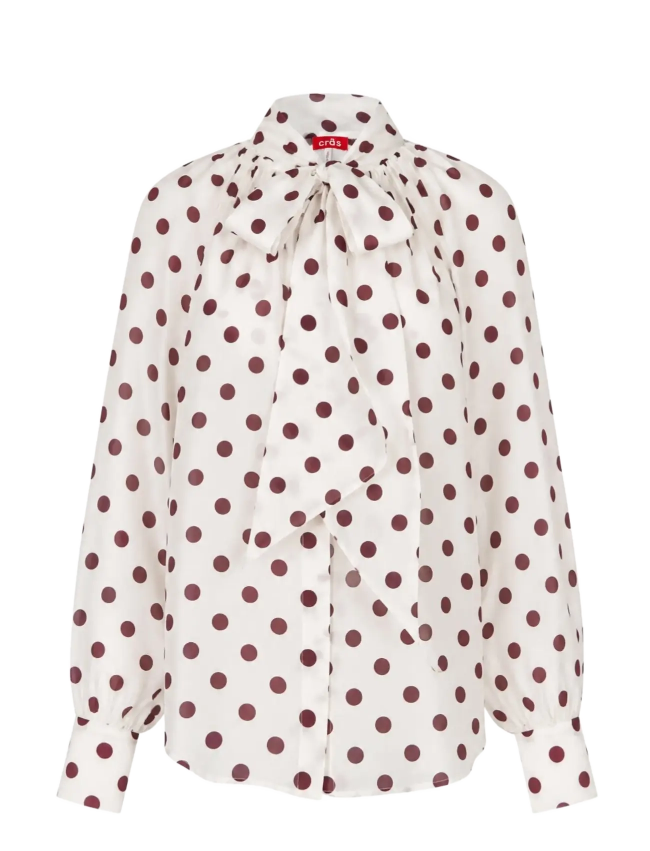 crās Ethelcras Shirt - Clothing - GRAPE DOT / white