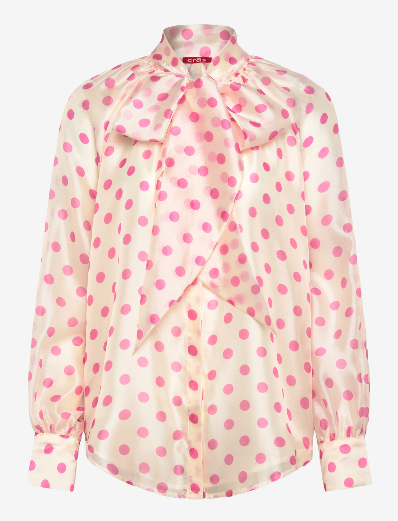 crās Ethelcras Shirt - Pitkähihaiset puserot - ROSE DOT / pink/rose