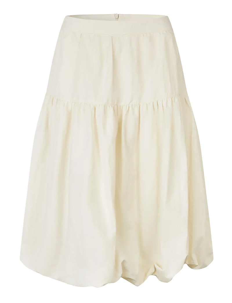 crās - Flycras Skirt - midi-röcke - ivory - 1