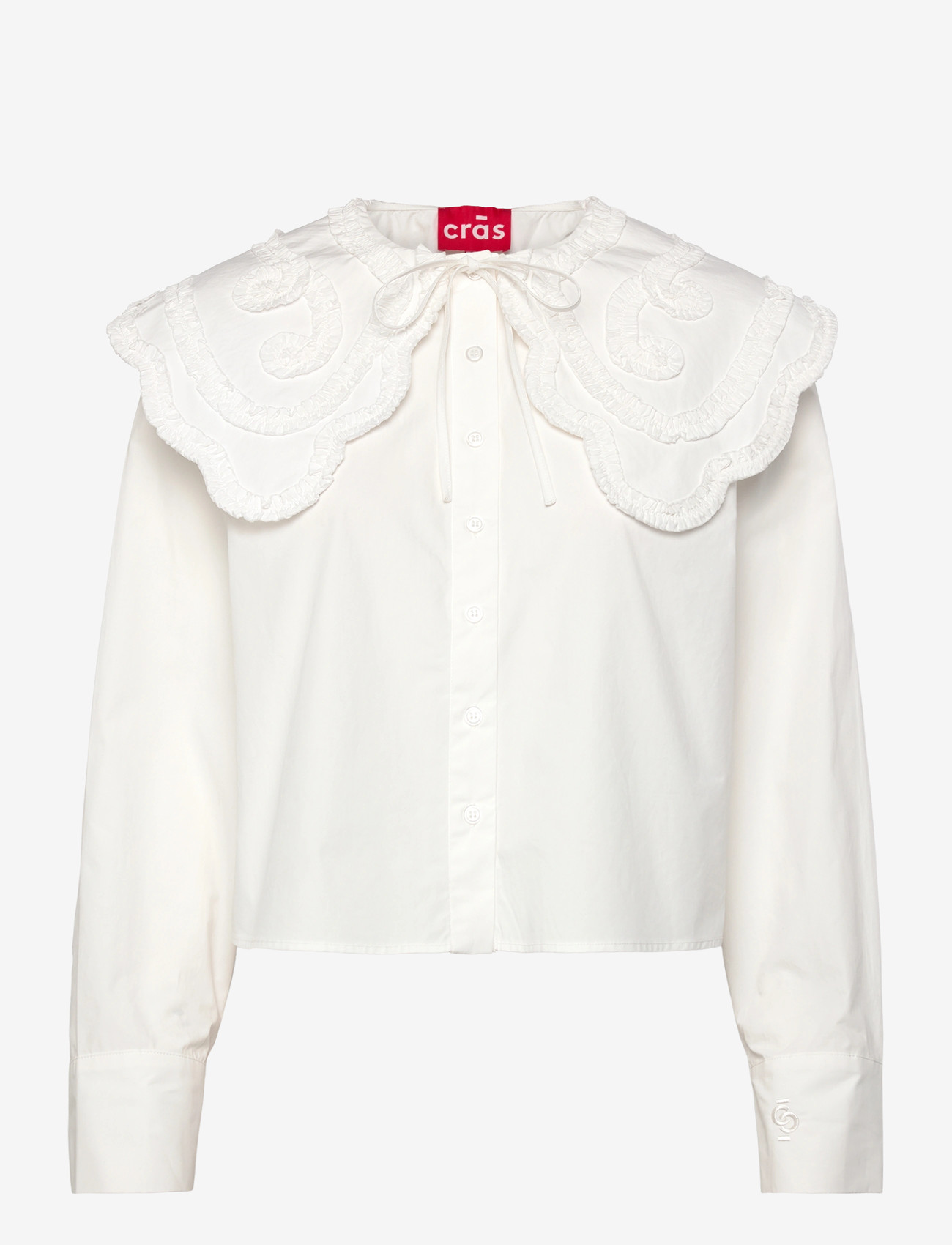 crās - Jaycras Shirt - langærmede bluser - white - 0