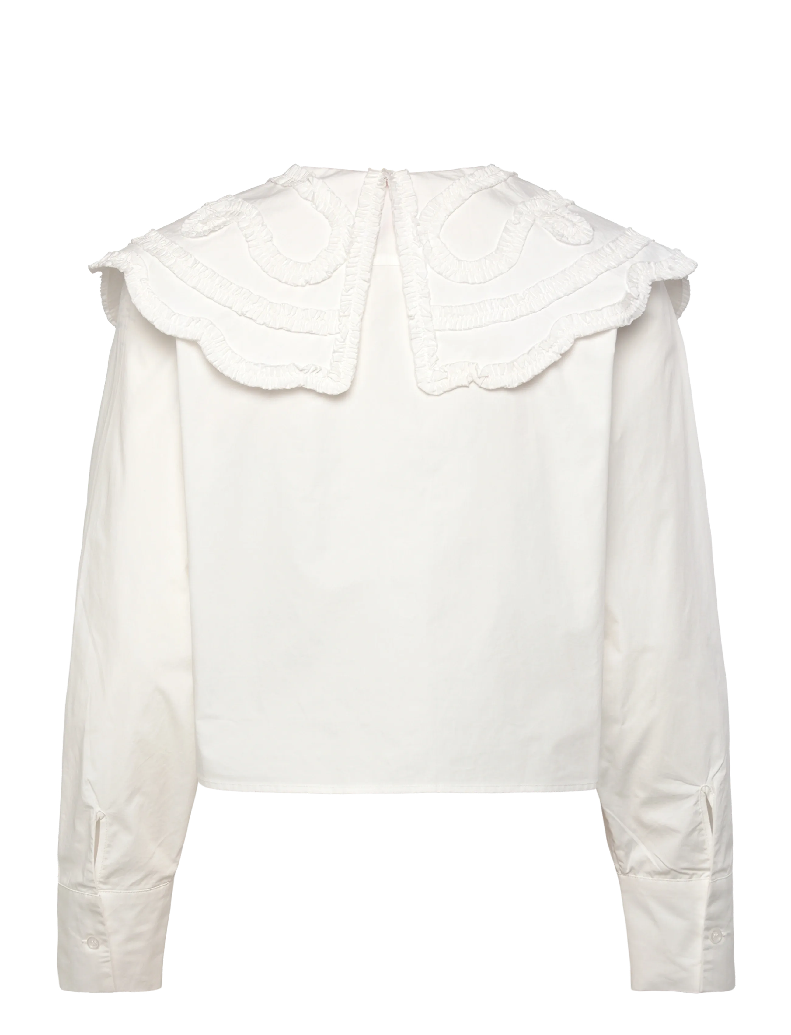 crās - Jaycras Shirt - long-sleeved blouses - white - 1