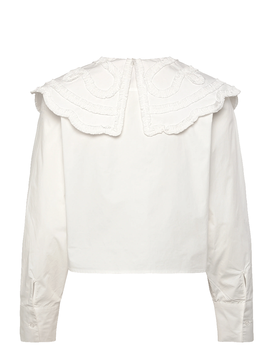 crās - Jaycras Shirt - blouses met lange mouwen - white - 1