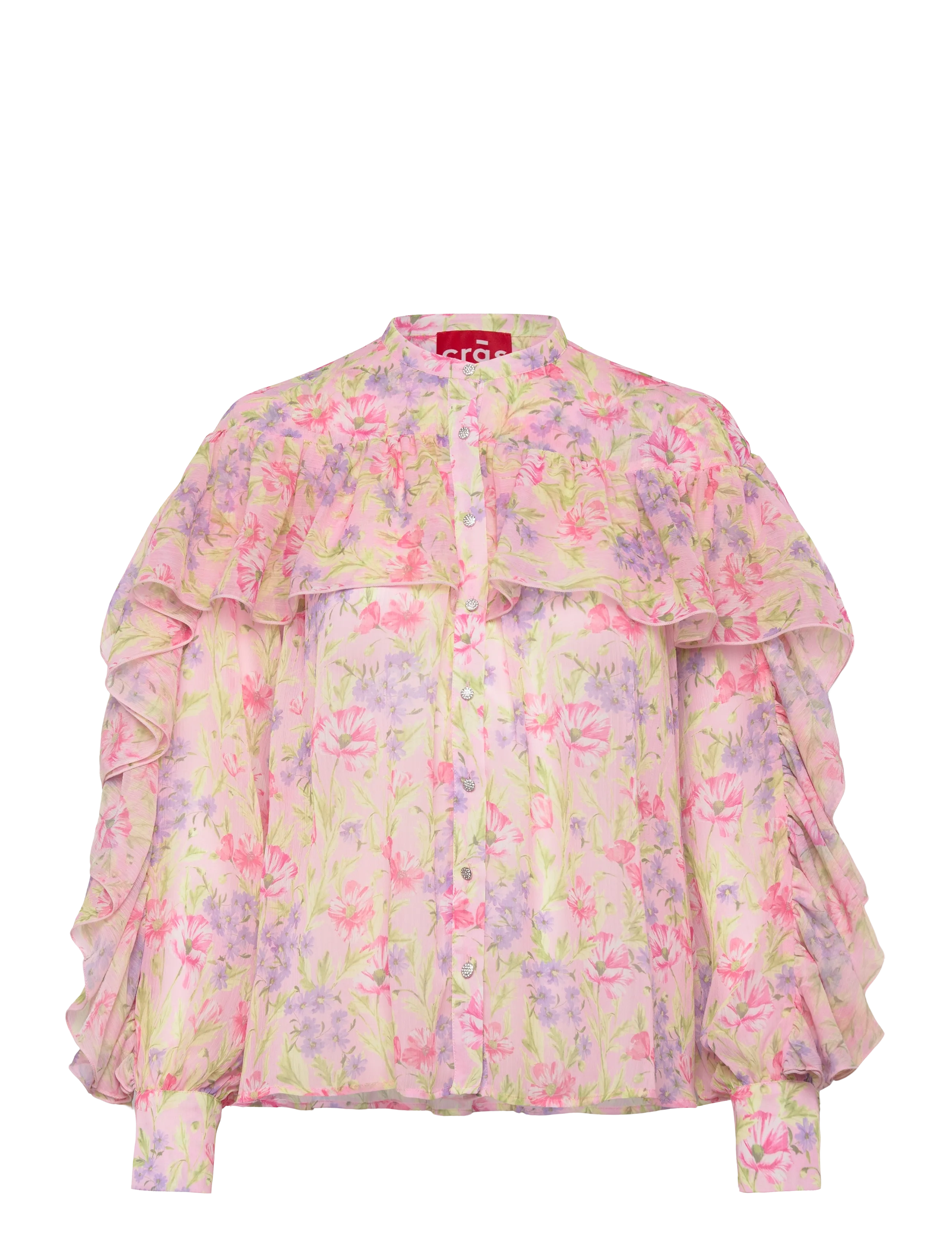 CRĀS Laralilcras Shirt Patterned - 40 - Damen