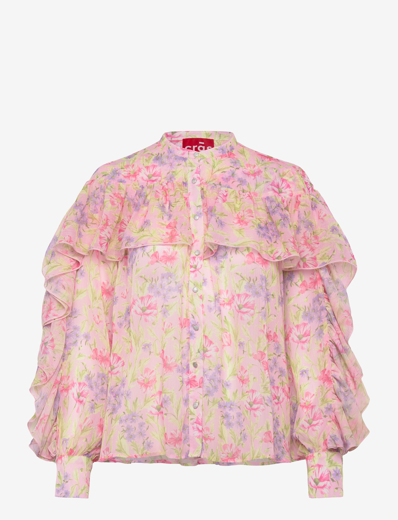 crās - Laralilcras Shirt - langärmlige blusen - 8147 blossom meadow - 1