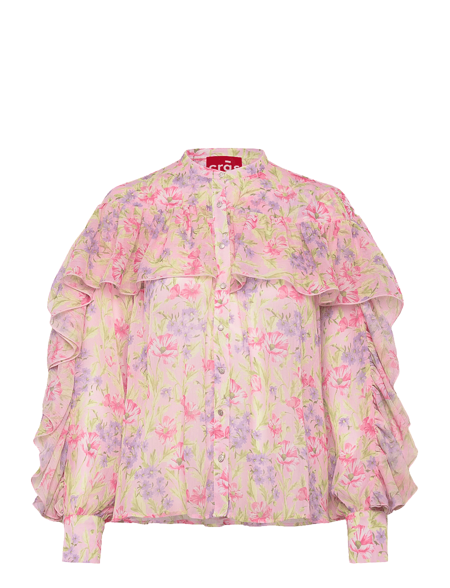 crās - Laralilcras Shirt - langärmelige blusen - 8147 blossom meadow - 1