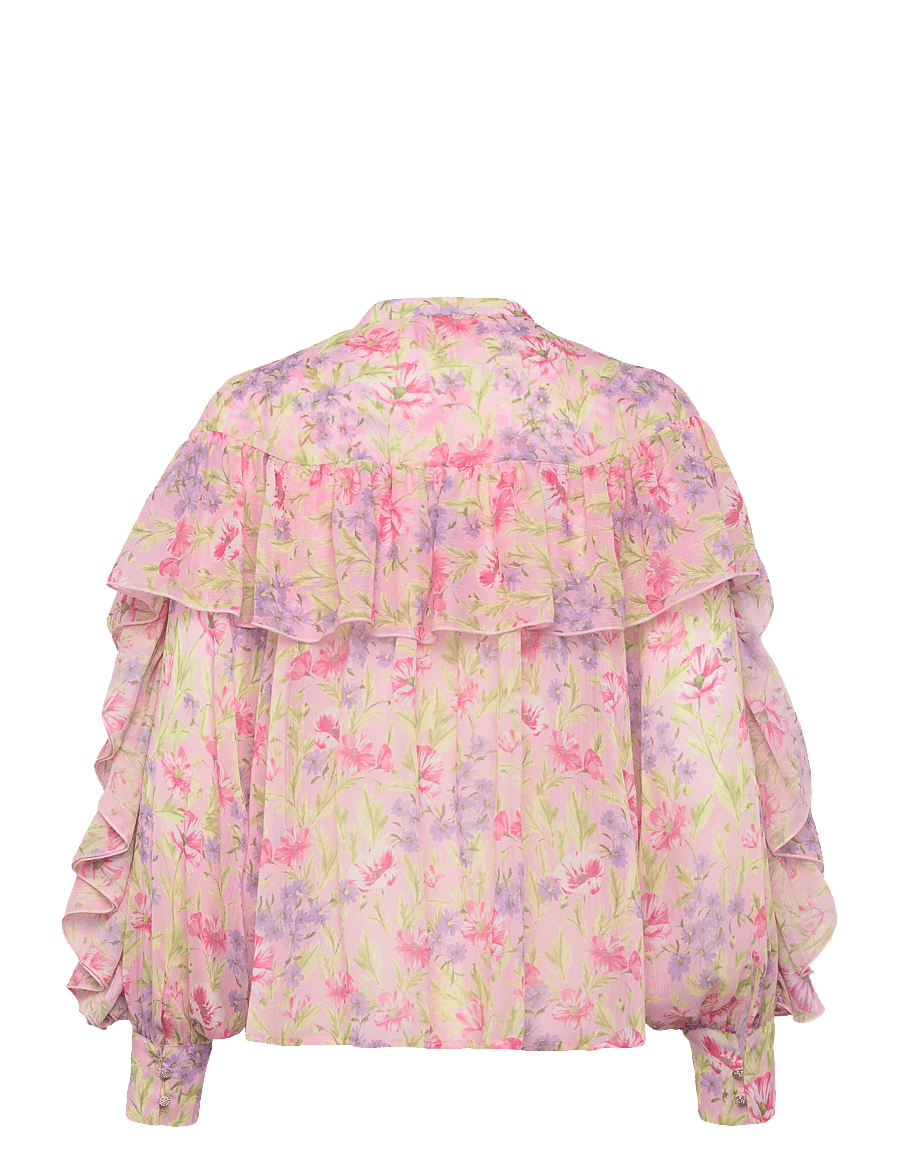 crās - Laralilcras Shirt - langärmelige blusen - 8147 blossom meadow - 2