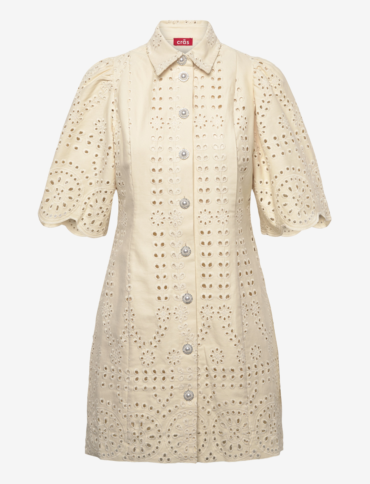 crās - Spiritcras Dress - särkkleidid - off white - 1