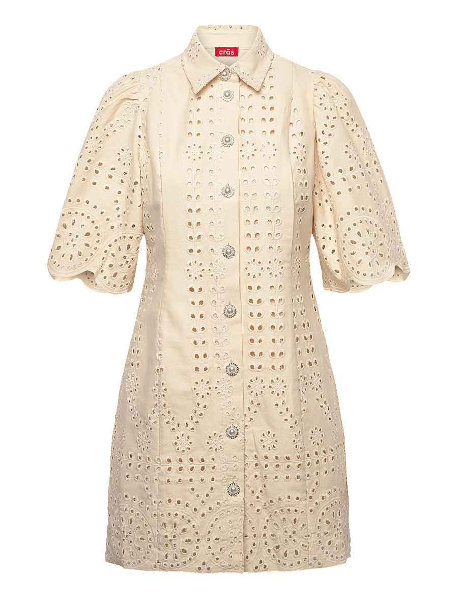 crās - Spiritcras Dress - skjortekjoler - off white - 1