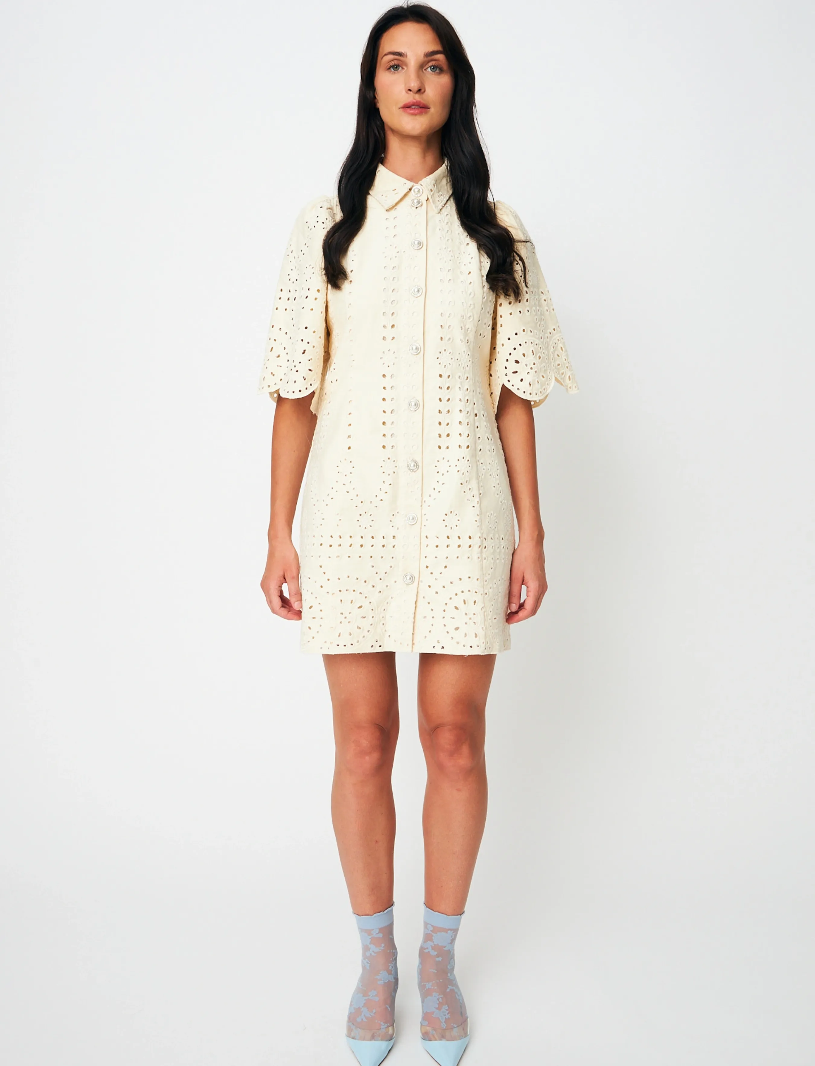 crās - Spiritcras Dress - hemdkleider - off white - 5