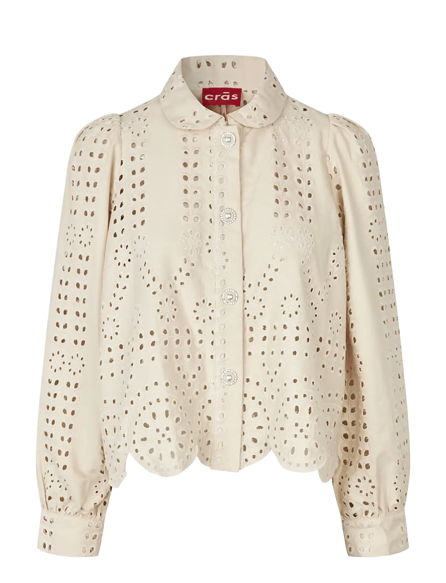 crās - Spiritcras Shirt - pikkade varrukatega särgid - off white - 1
