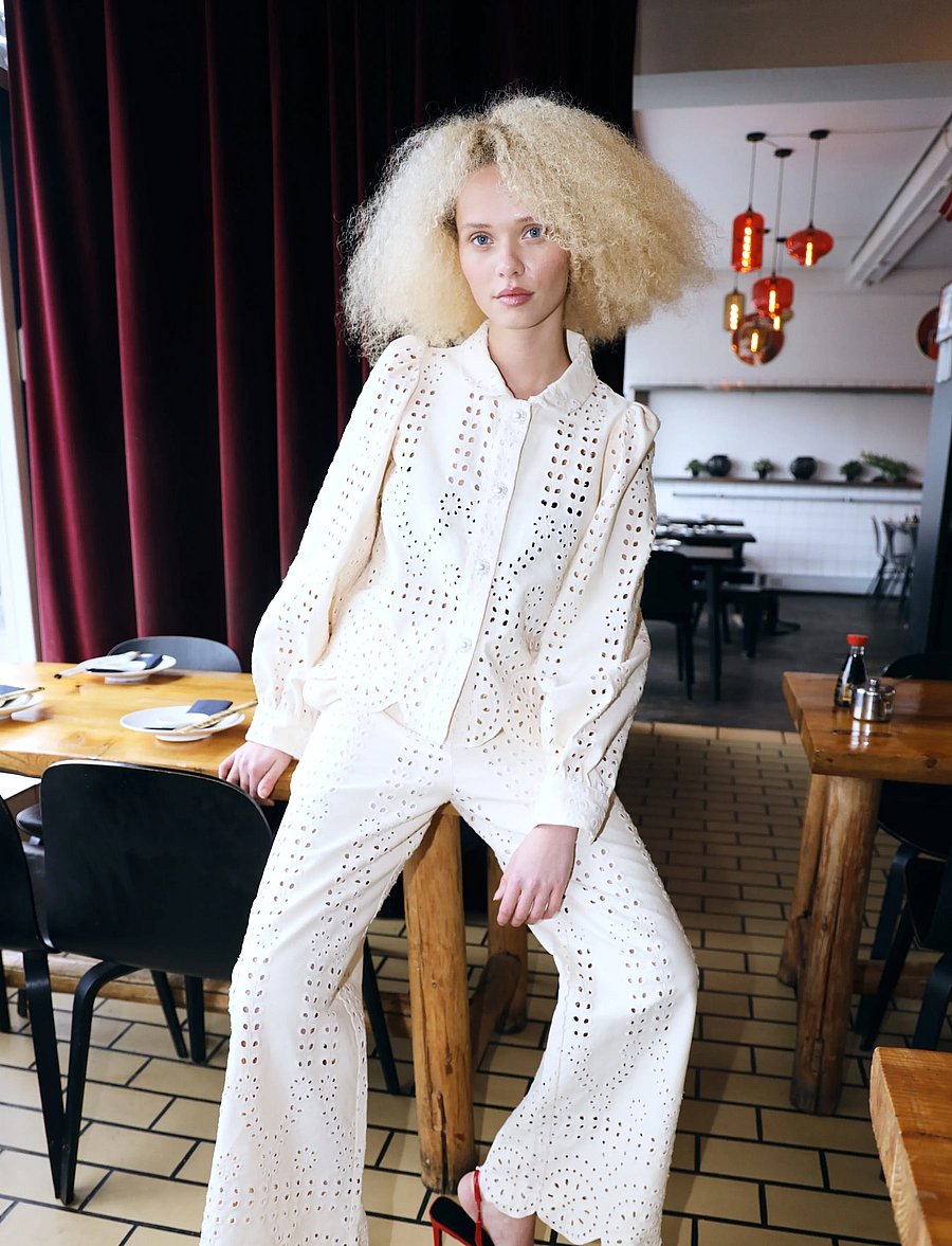 crās - Spiritcras Shirt - pikkade varrukatega särgid - off white - 3