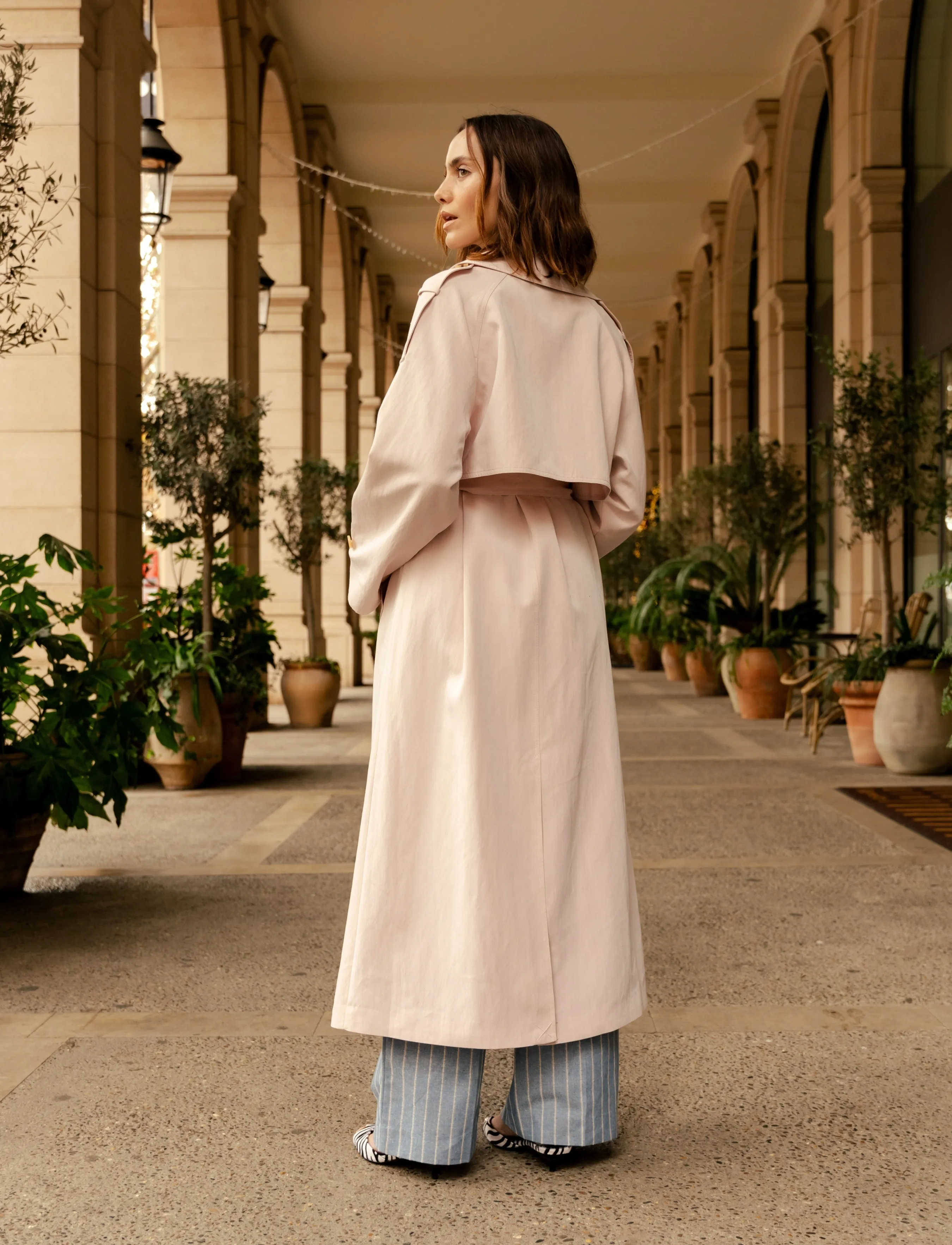 crās - Spriicras Trench Coat - trench coats - orchid pink - 2