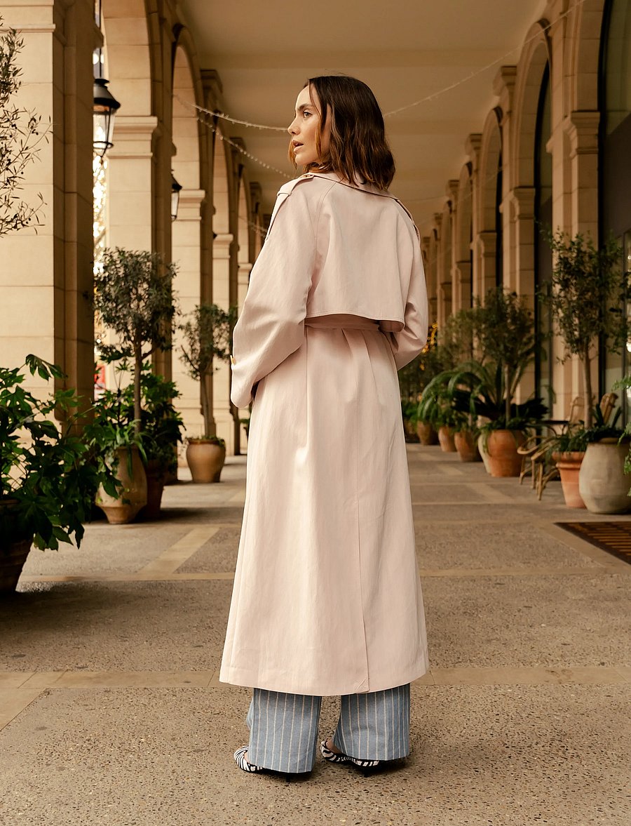 crās - Spriicras Trench Coat - trench coats - orchid pink - 2