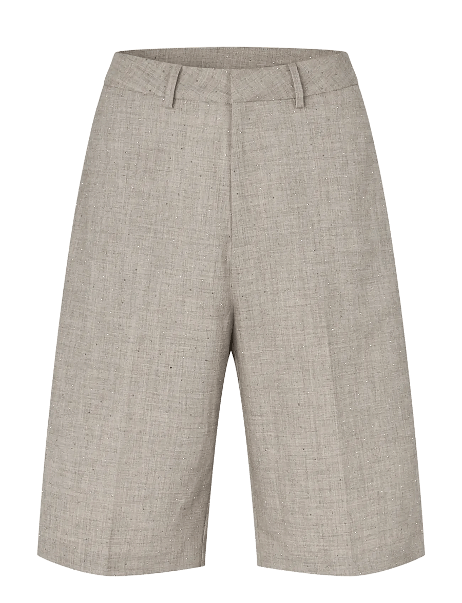 crās - Vilenacras Shorts - bermuda-püksid - greige rhinestone - 1