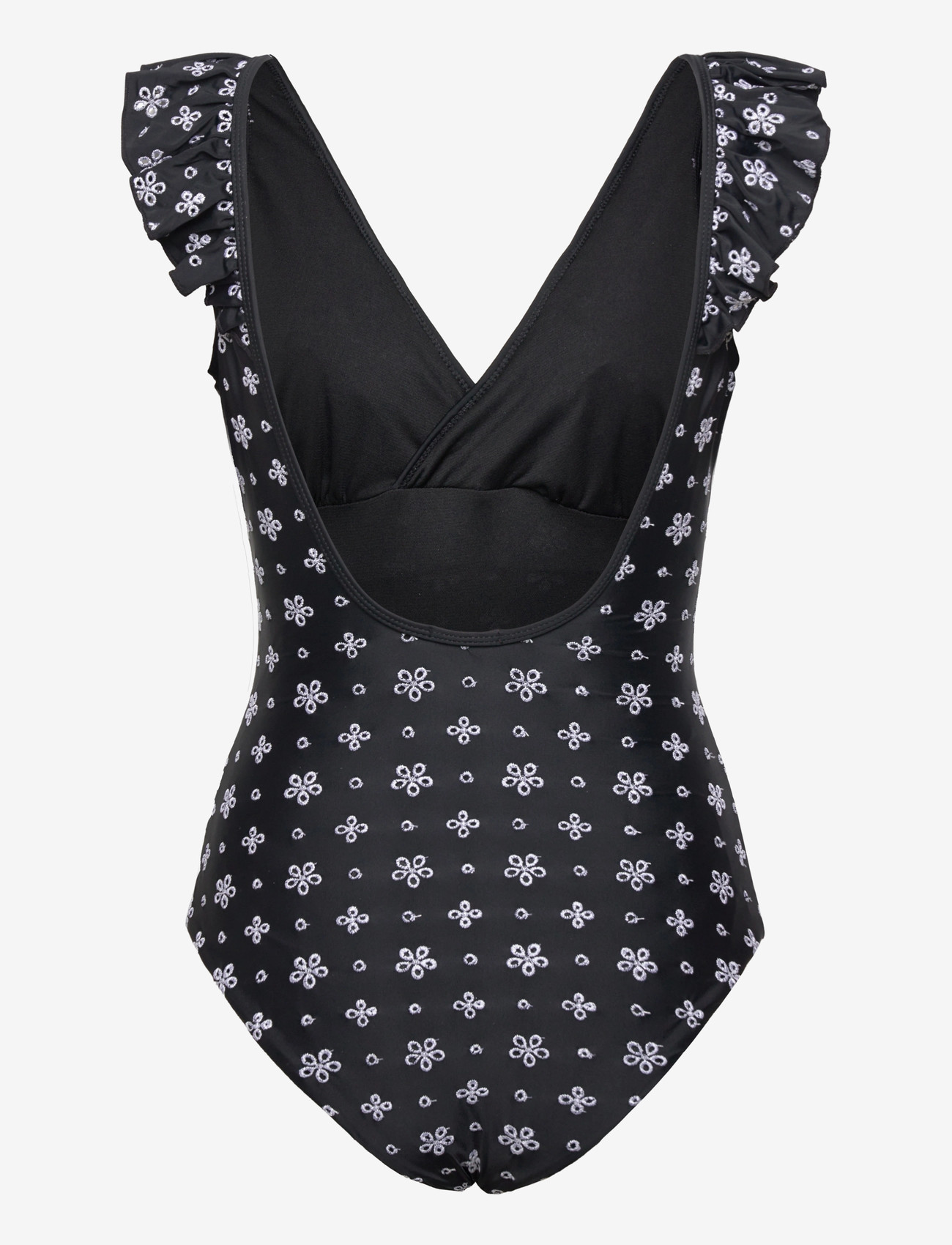 crās - Agnescras Swimsuit - badedragter - black/white - 2