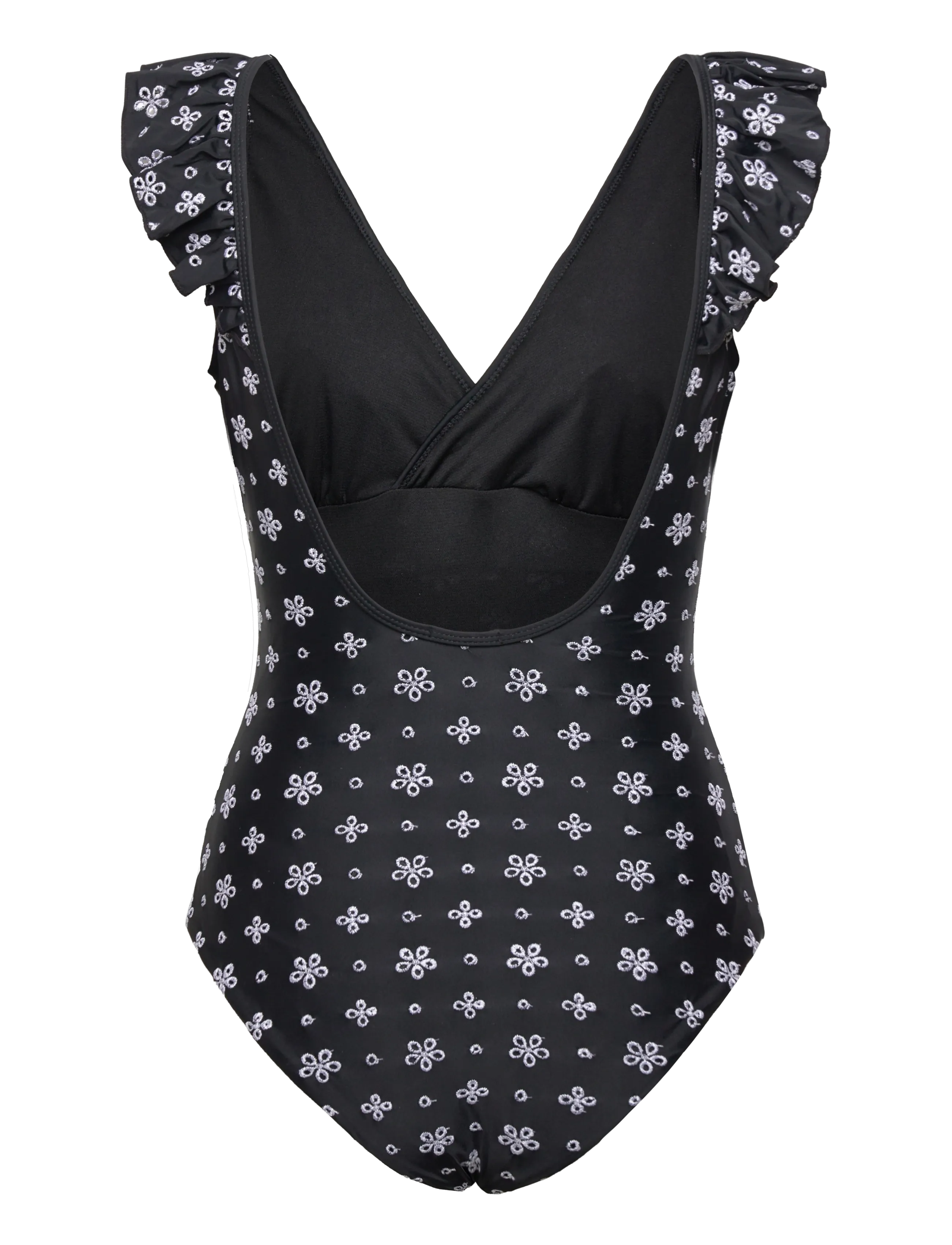 crās - Agnescras Swimsuit - stroje kąpielow - black/white - 2