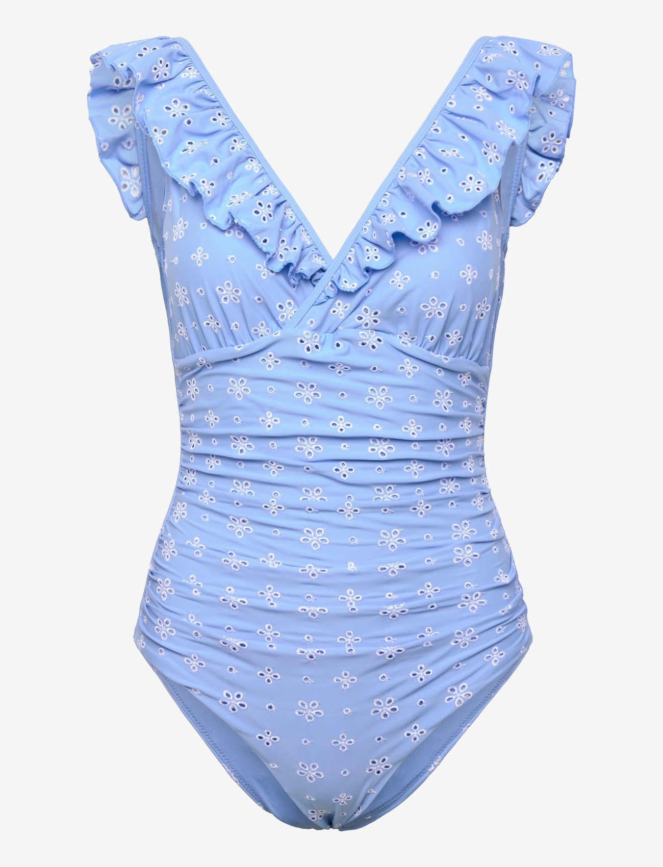 crās - Agnescras Swimsuit - swimsuits - blue/white - 1