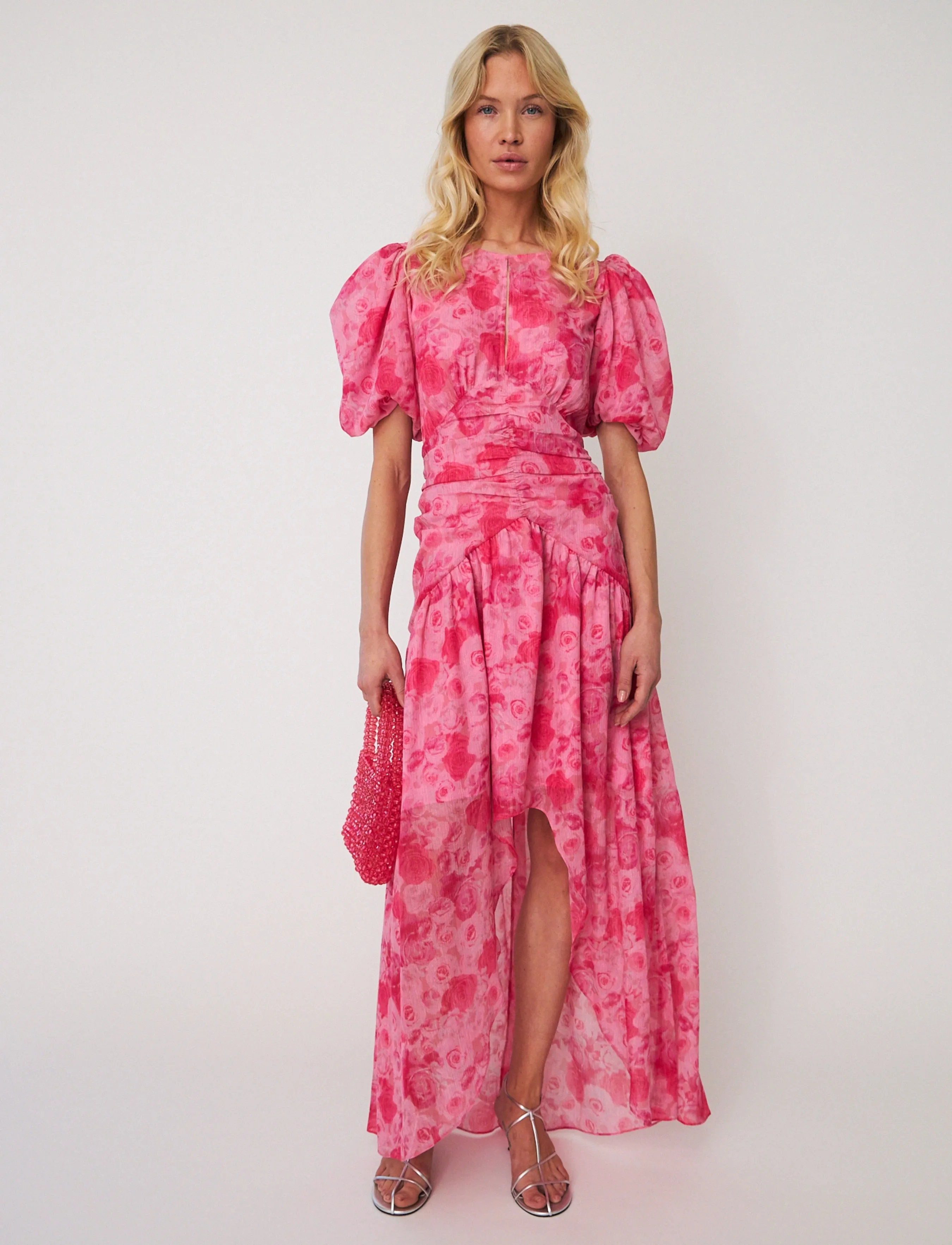 crās Elainecras Dress - Kleidung - PINK ROSEGARDEN / pink/rose