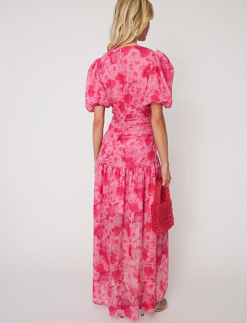 crās - Elainecras Dress - summer dresses - pink rosegarden - 3
