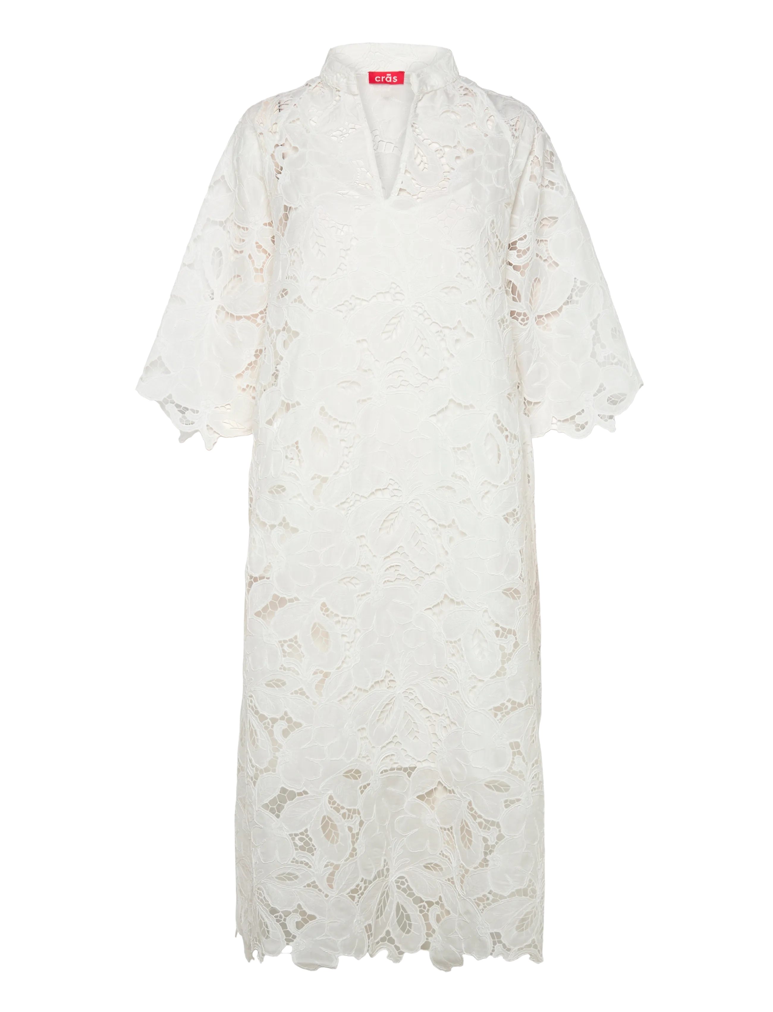 CRĀS Floricras Kleid Weiß - 42 - Damen