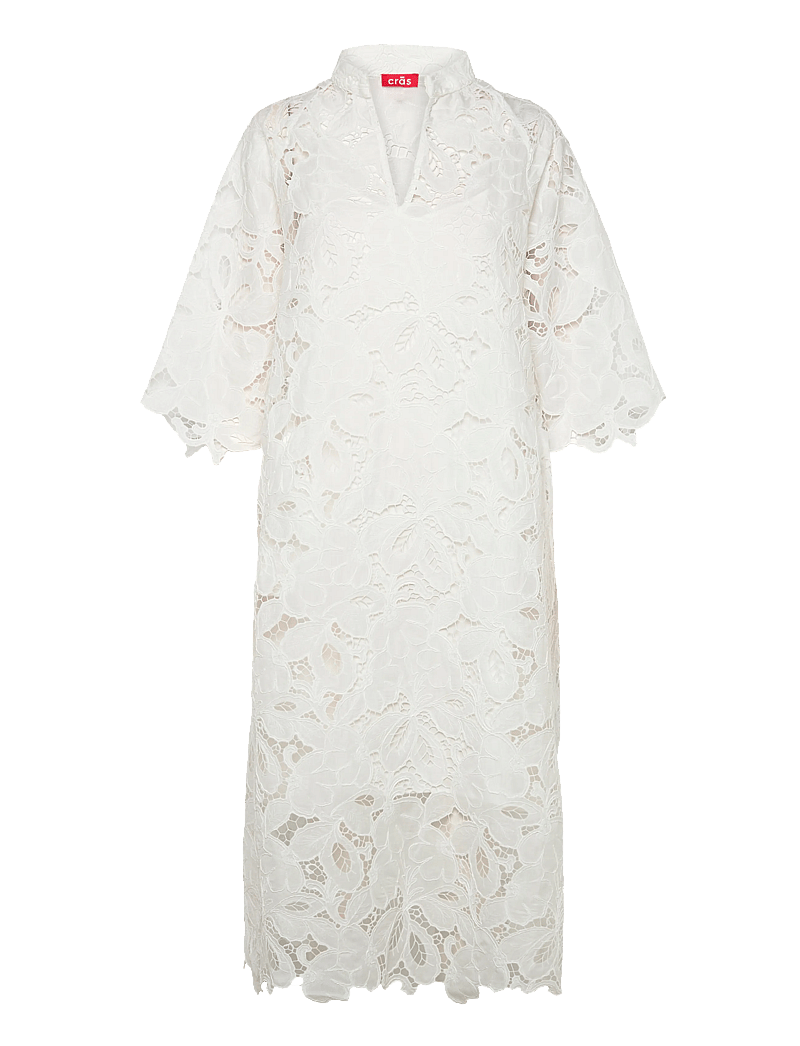 crās - Floricras Dress - konfirmation - white - 1