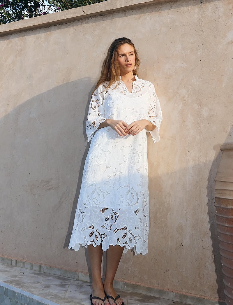 crās - Floricras Dress - konfirmation - white - 5