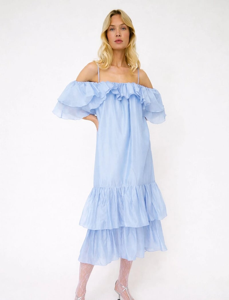 crās - Livelycras Dress - midiklänningar - blue - 2