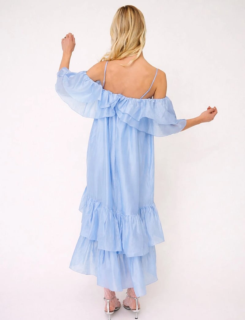 crās - Livelycras Dress - midiklänningar - blue - 3