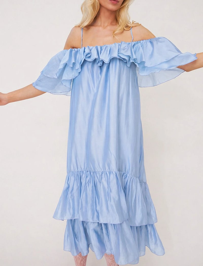 crās - Livelycras Dress - midiklänningar - blue - 4