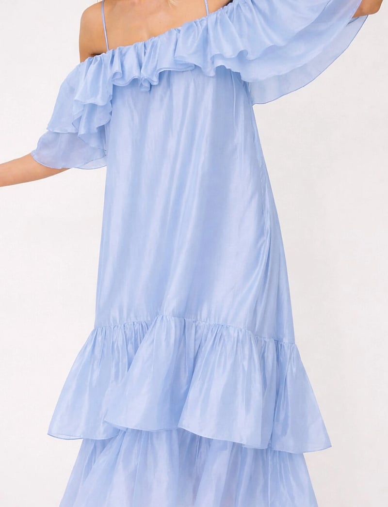 crās - Livelycras Dress - midiklänningar - blue - 5