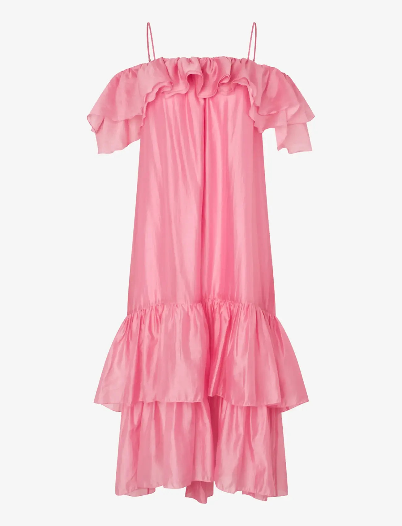 crās - Livelycras Dress - midikleidid - pink - 1