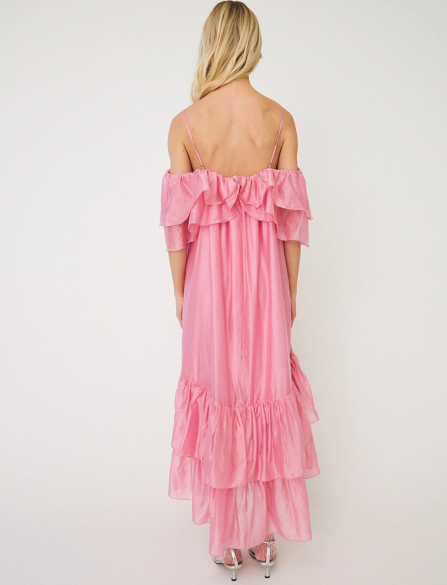 crās - Livelycras Dress - midiklänningar - pink - 5