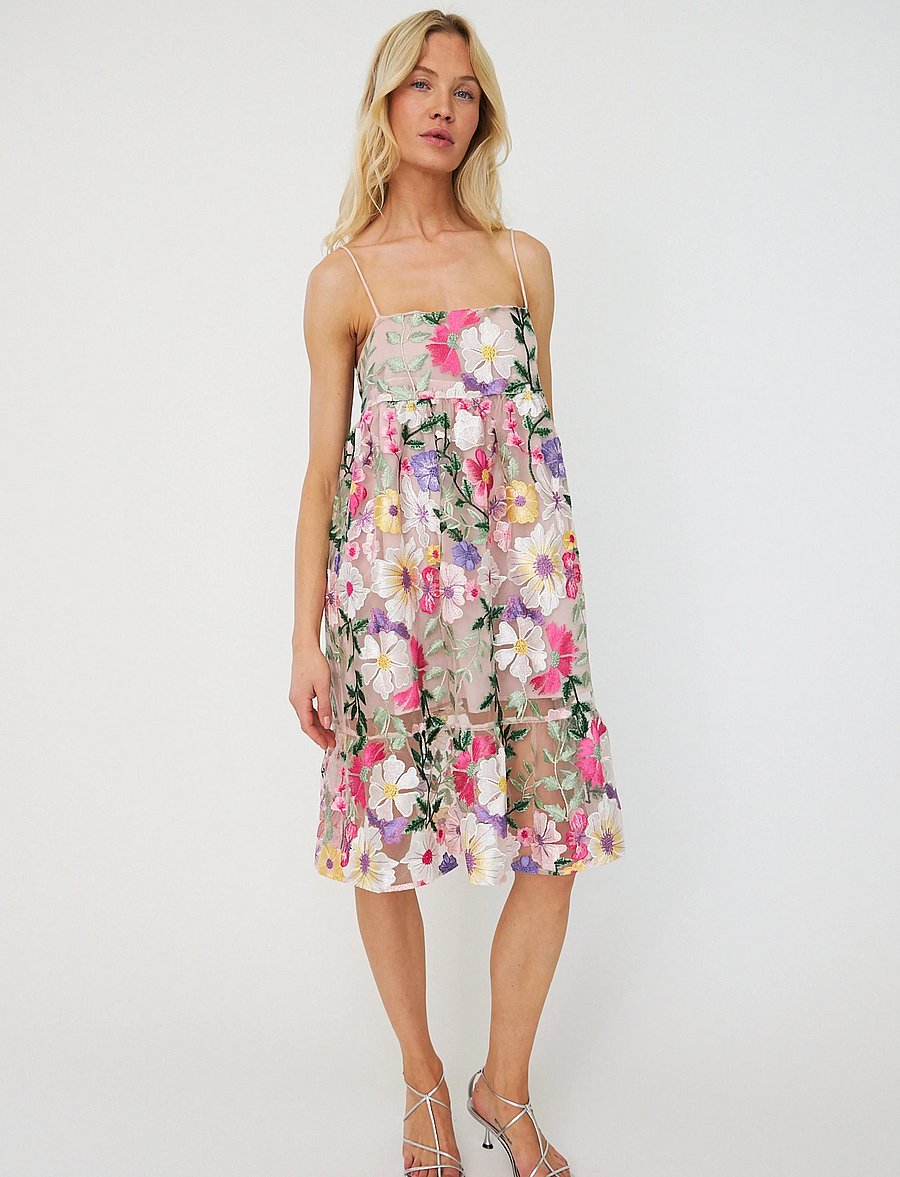 crās - Rebildacras Dress - midikleidid - multi flower - 3