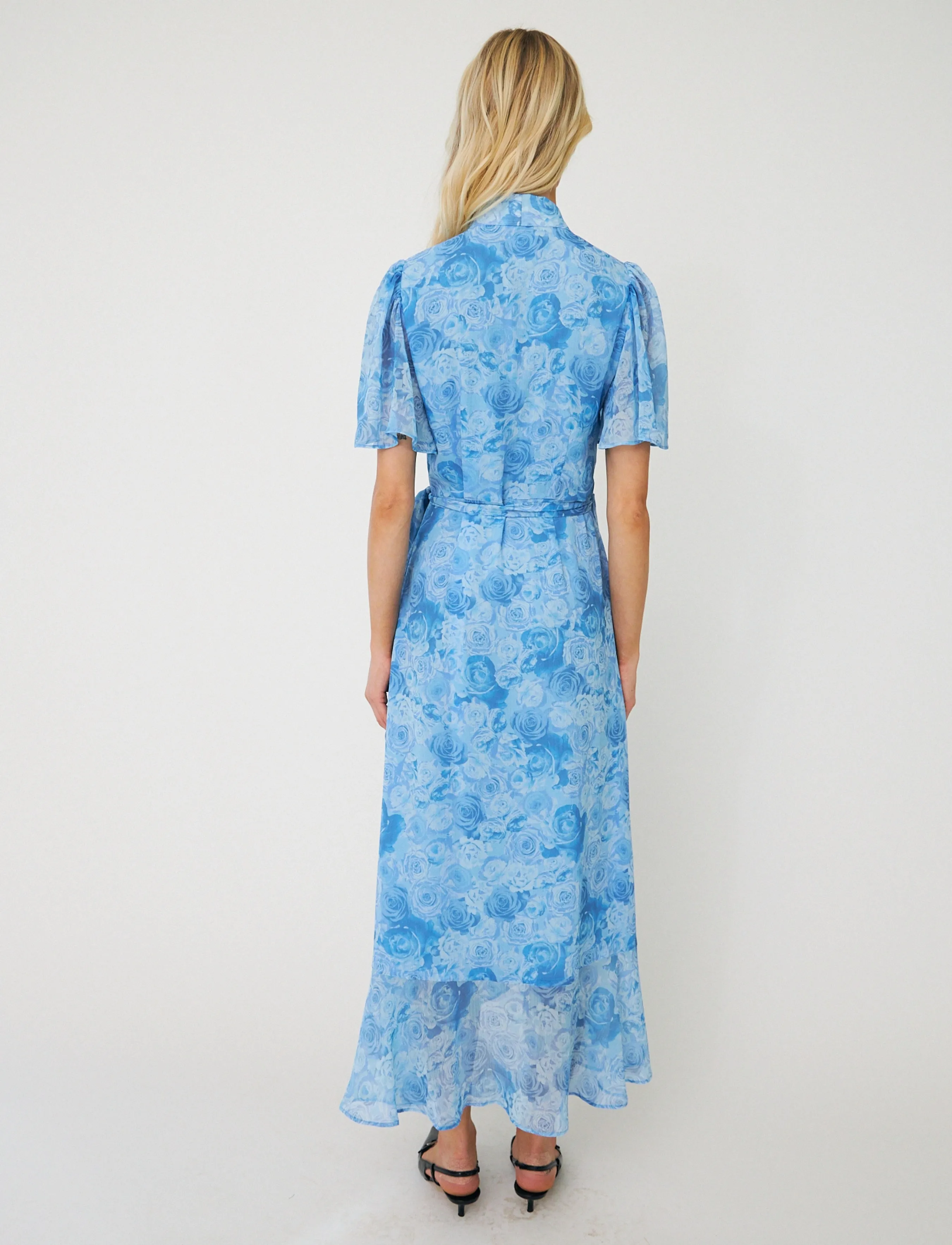 crās - Lineacras Dress - wickelkleider - blue rosengarden - 5