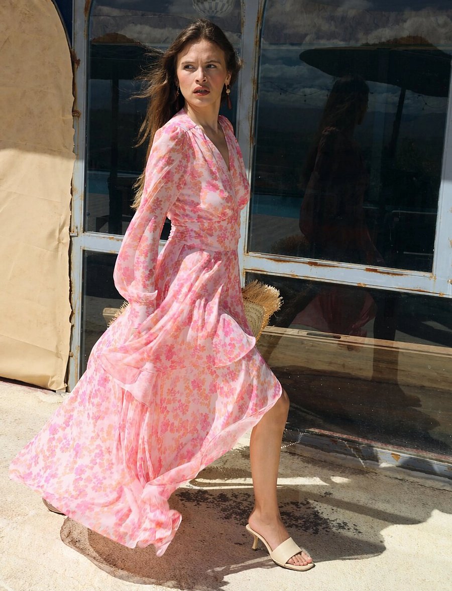 crās - Romancecras Dress - sommerkjoler - cloudy flower - 2