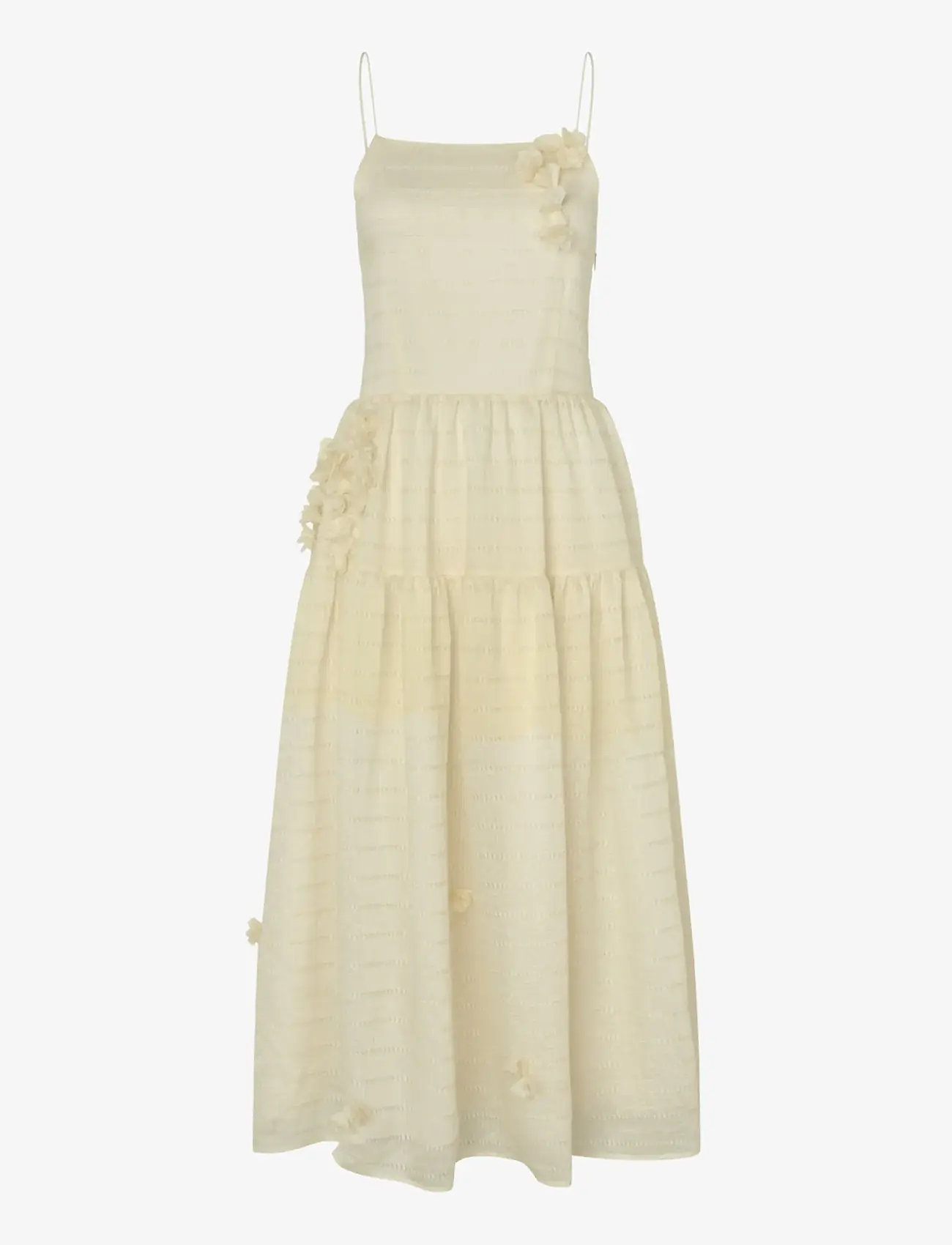 crās - Palmacras Dress - midikleidid - ivory - 1