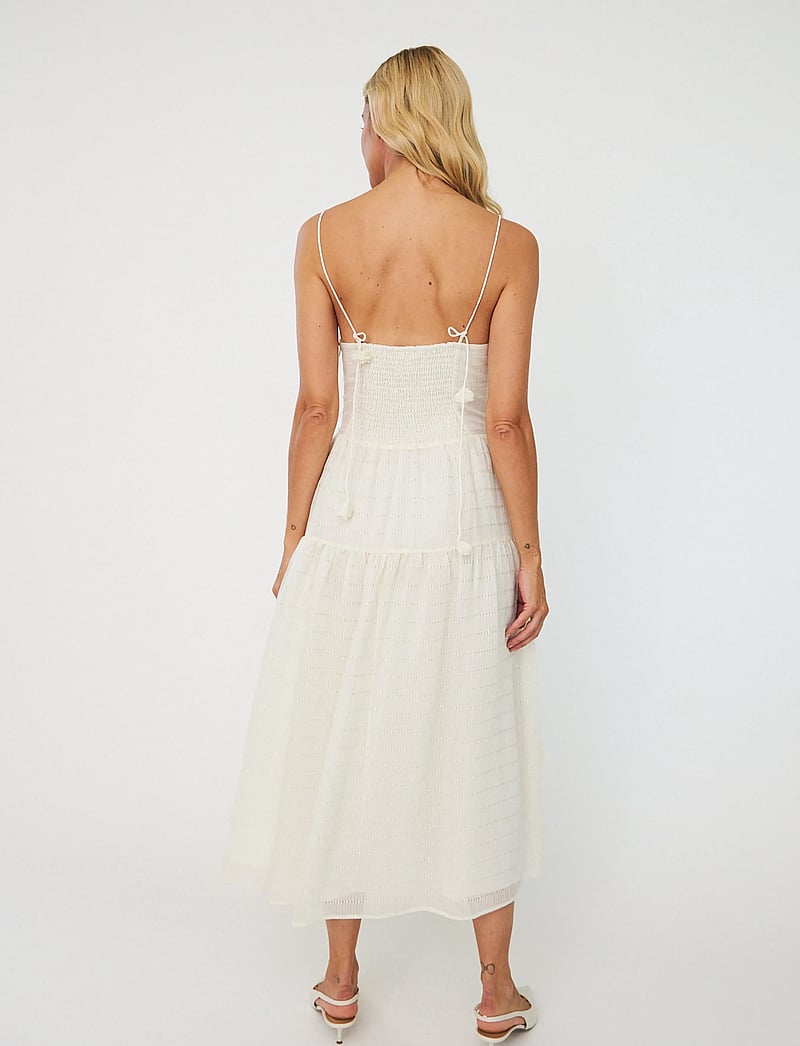crās - Palmacras Dress - midikleidid - ivory - 5