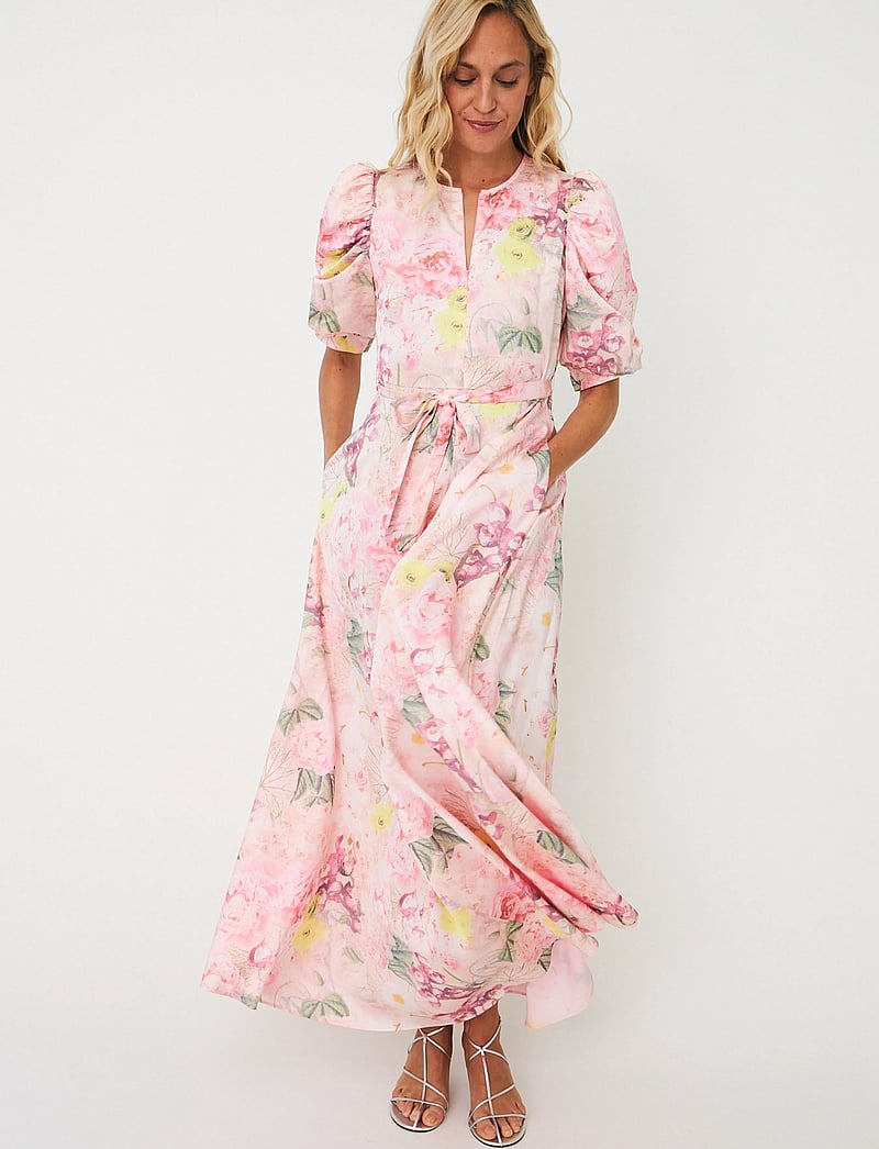 crās - Kaylacras Maxi Dress - maxi kjoler - floral garden - 3