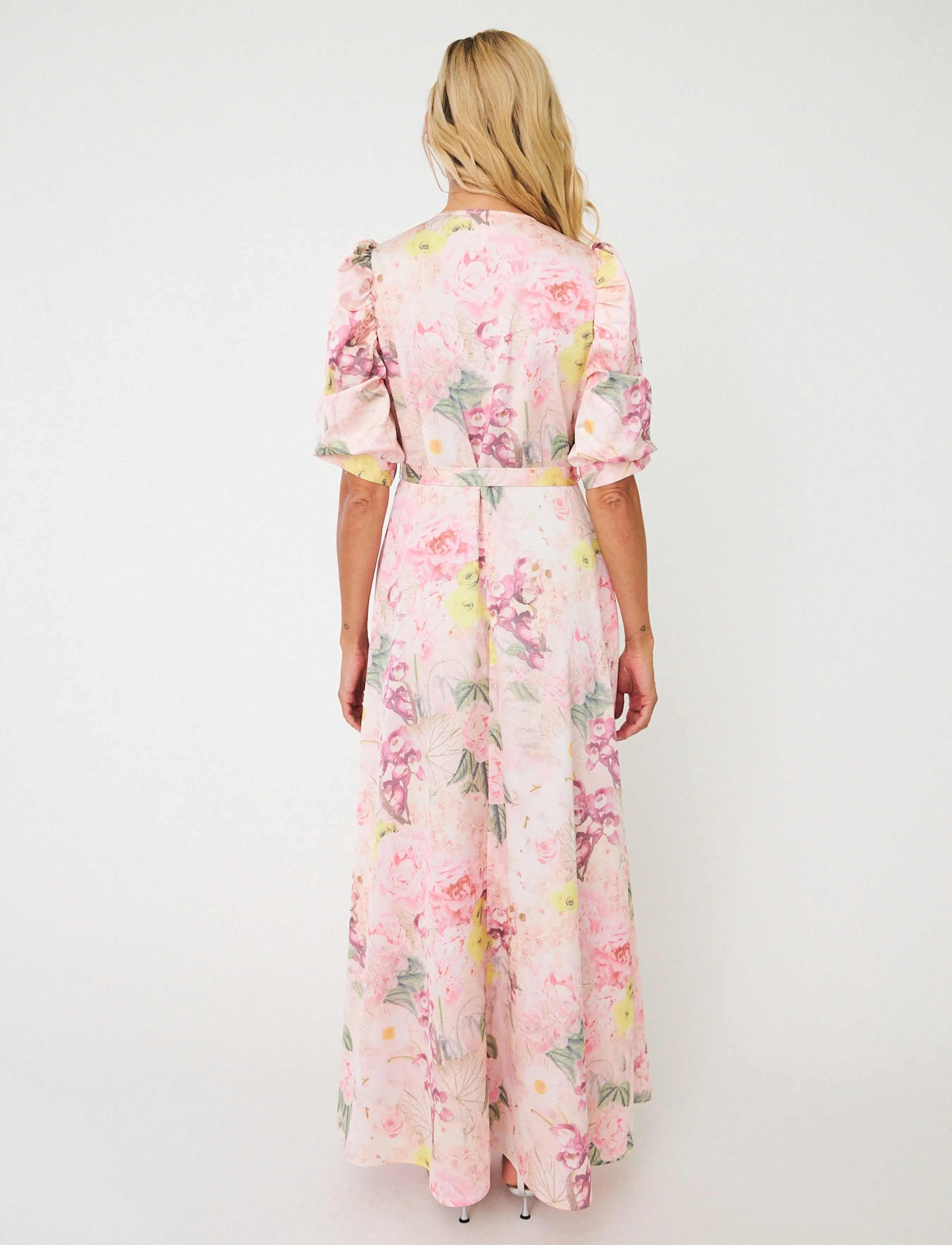 crās - Kaylacras Maxi Dress - maxiklänningar - floral garden - 4