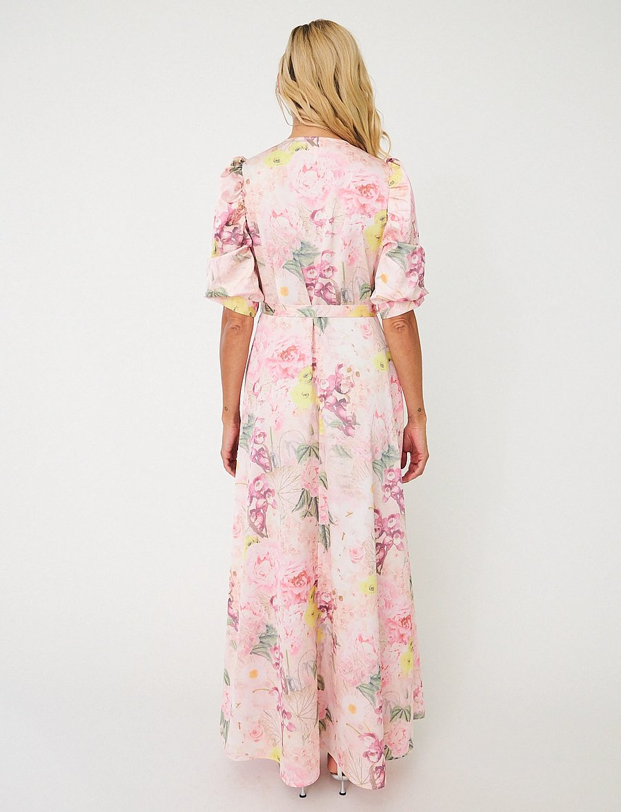 crās - Kaylacras Maxi Dress - maxiklänningar - floral garden - 4