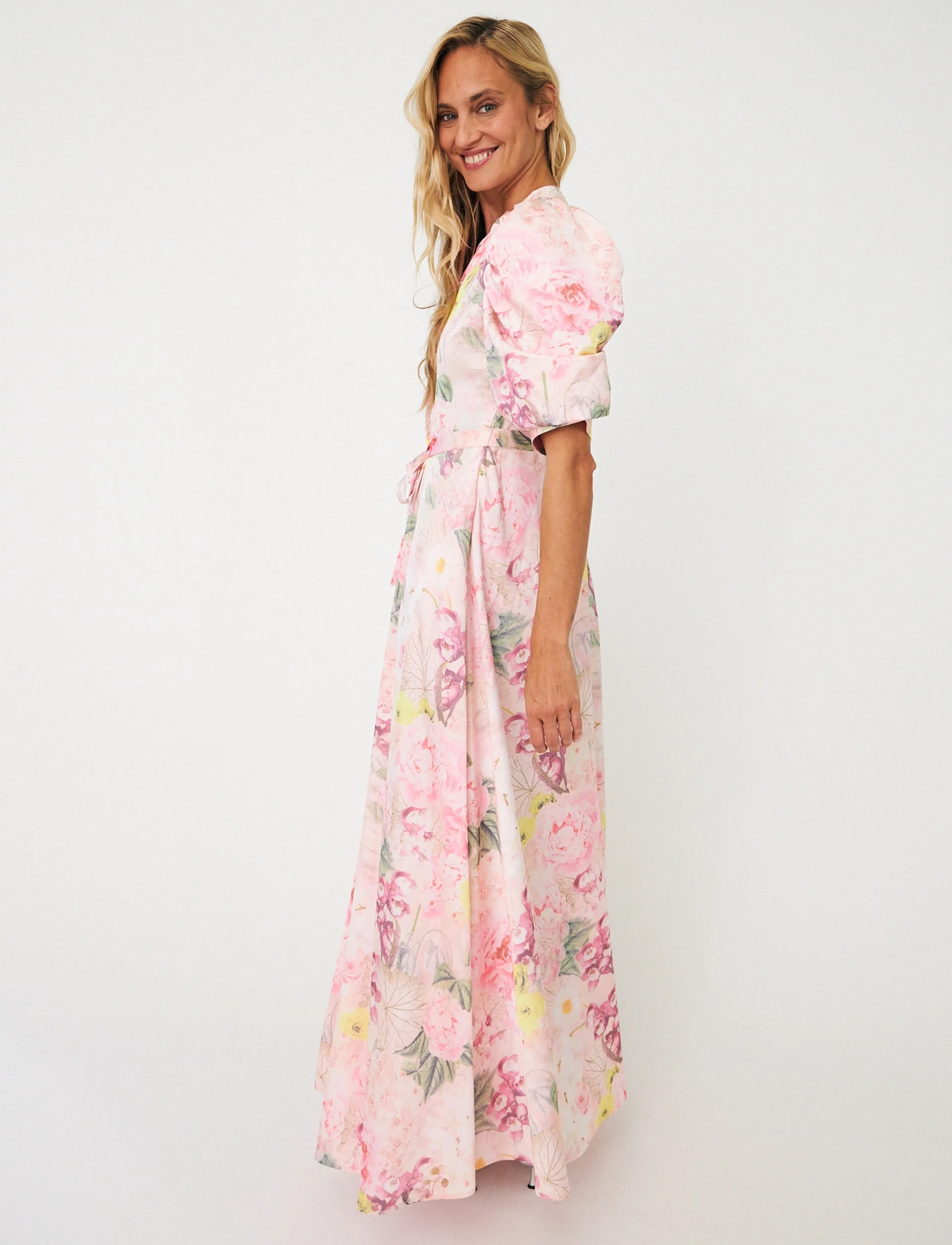 crās - Kaylacras Maxi Dress - maxiklänningar - floral garden - 5
